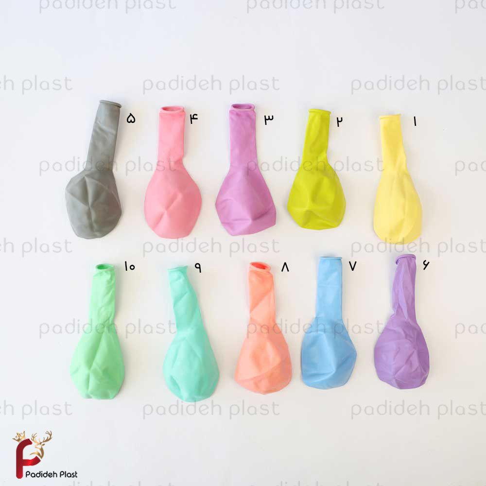 بادکنک 12 اینچ پاستیلی